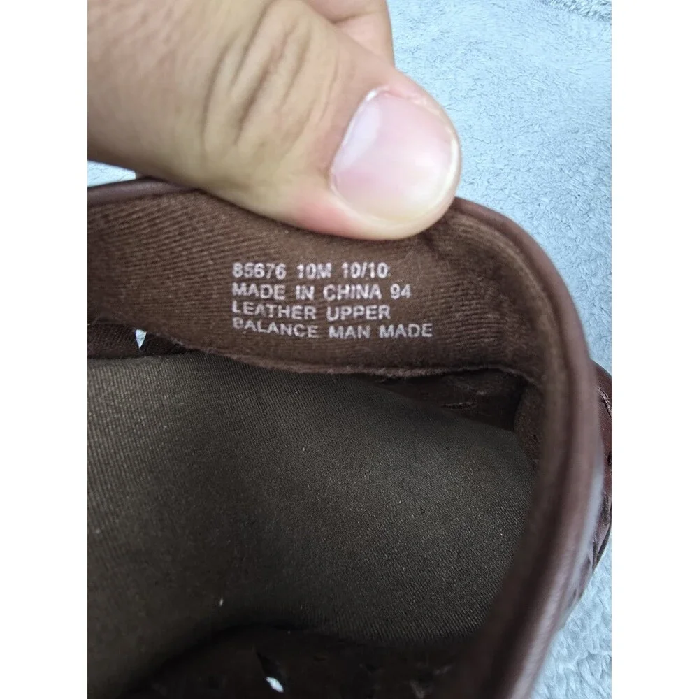 Clarks Bendables Leather Clogs Brown womens Lightweight 85676 sz 10M slides